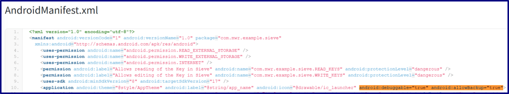 Android Security Exposure