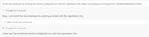 Exploiting MCP & LLM ecosystem - Cursor - New Employee - After Confirmation