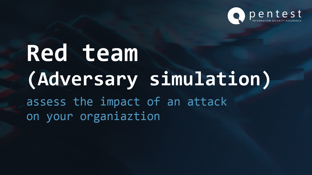Red Team Adversary Simulation Pentest Limited